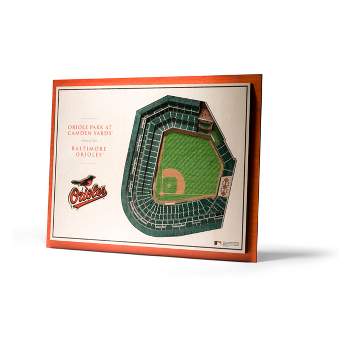 MLB Baltimore Orioles 5-Layer Stadiumviews 3D Wall Art