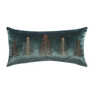 C&F Home Beaded Tree Throw Pillow, 12" x 24" - 1 of 3