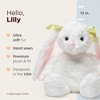 Bearington Lilly The Bunny Stuffed Animal, 14 Inch Plush White Bunny - 2 of 4