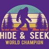 Women's Design By Humans Bigfoot - Hide And Seek World Champion By clickbong Racerback Tank Top - 2 of 2