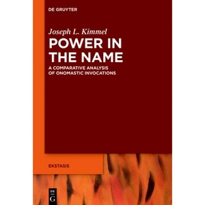 Power in the Name - (Ekstasis: Religious Experience from Antiquity to the Middle) by  Joseph L Kimmel (Hardcover) - 1 of 1