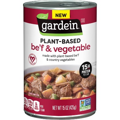 Gardein Plant-Based Be'f and Vegetable Soup - 15oz