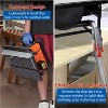 6.7-Amp Portable Table Saw with 24T Carbide Blade - 0-45¡ã Adjustable Cutting Depth, Dust Port, 36lbs Jobsite Table Saw for Woodworking - 3 of 4
