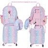 Unicorn Rolling Suitcase Set with Backpack, Neck Pillow, Water Bottle, and Luggage Tag - 4 of 4