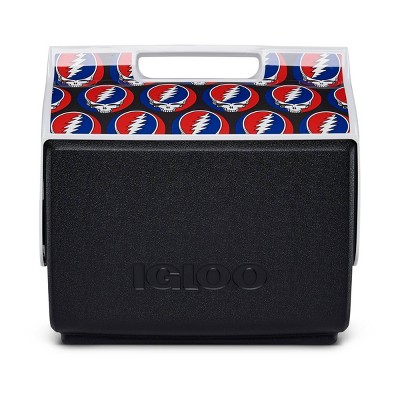 Igloo Playmate Classic Grateful Dead Steal Your Face 14qt Portable Cooler