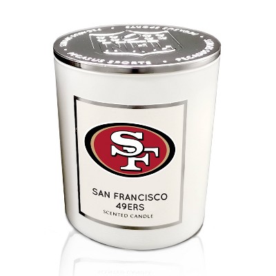  NFL San Francisco 49ers Sweet Victory 16oz Candle with Embossed Lid 