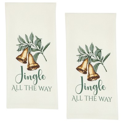 Split P Jingle All The Way Decorative Dishtowel Set of 2
