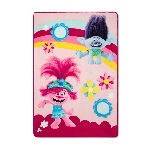 Trolls 2 World Tour 62 X90 Twin Poppy And Branch Bed Blanket Target