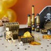 Juvale 100 Piece Set Pirate Birthday Party Supplies for Kids with Hat, Patch, Compass, and Coins, Toys and Accessories for Party Favors - image 2 of 4