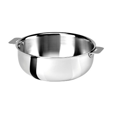 Cristel Casteline Stainless Steel 3 Quart Saucier