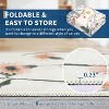 homfan Runner Rug,Washable Hallway Runner Rug Ultra-Thin Low Pile Foldable Mat Non Slip Non-Shedding Kitchen Rugs Indoor  Floral Accent Runners - 4 of 4