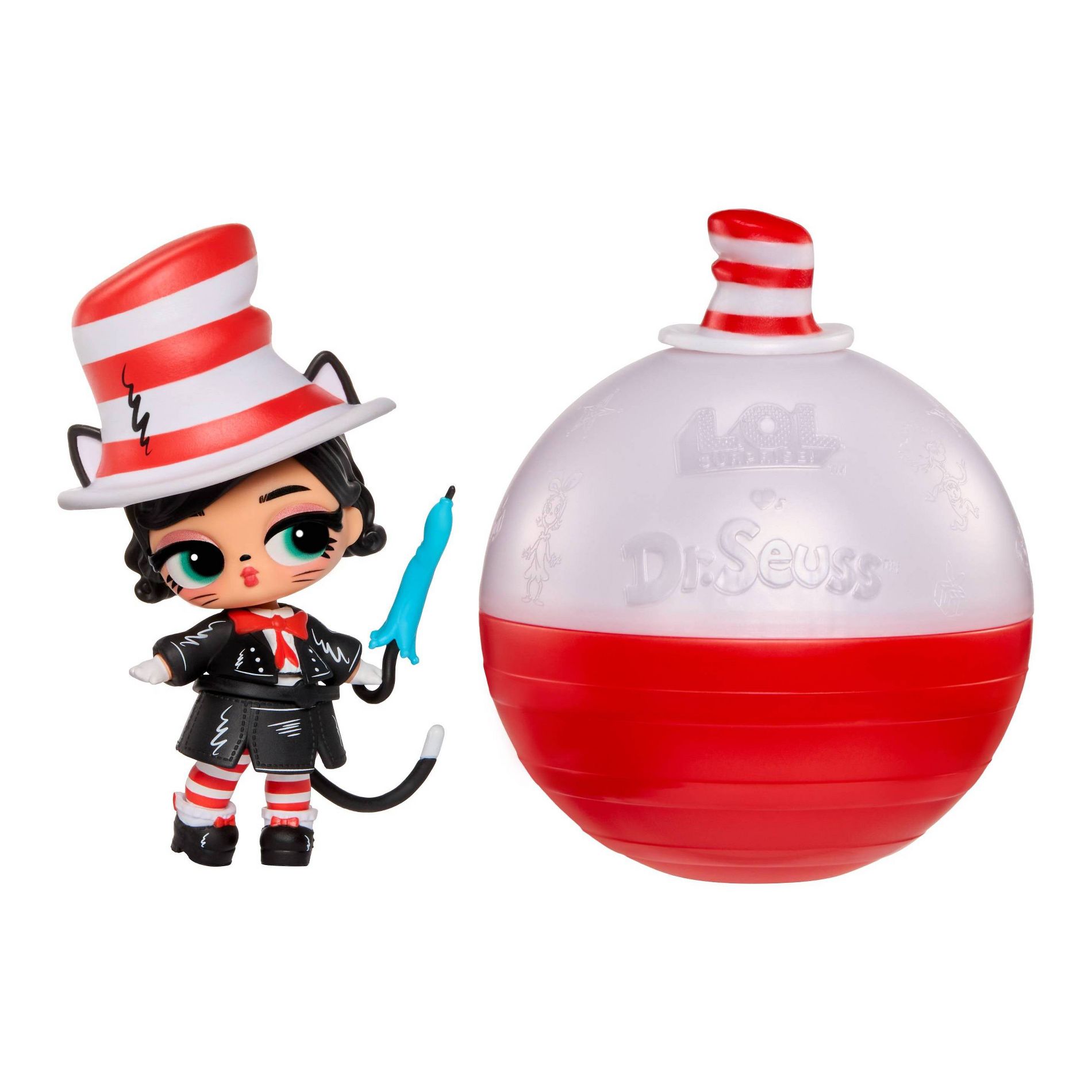 L.O.L Surprise!  Loves Dr.Seuss - Play and Display 7 Total Surprises - Collect All 4