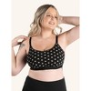 Leading Lady Women's The Blake - Gathered-Front Comfort Nursing Bra 2-Pack (4048-2pk) - 3 of 4
