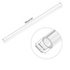 Unique Bargains Lamp Lantern Water Cooling System Acrylic Round Pipes Clear 2 Pcs 14" - 2 of 4