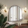 BEAUTYPEAK Rectangle With Rounded Top Decorative Wall Mirrors - 2 of 3