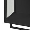 Sapphtopaz Glass Doors Storage Cabinet Wall Cabinet Kitchen Cabinet for Kitchen, Living Room, Bathroom - 4 of 4