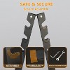 6-Tier Dumbbell Rack,Heavy-Duty Steel, Space-Saving (21.5"x16.5"x41.4"), 660LB Capacity, Tool-Free Assembly for Home Gym - 4 of 4