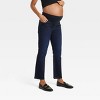 Over Belly Ankle Bootcut Maternity Pants - Isabel Maternity by Ingrid & Isabel™ Dark Wash - 4 of 4