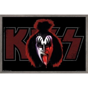 Trends International Kiss - Gene Framed Wall Poster Prints - 1 of 4