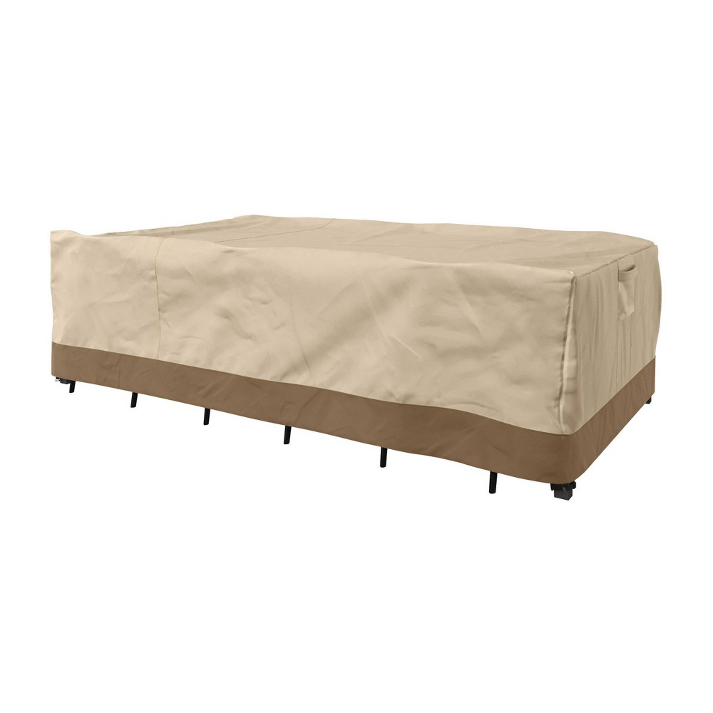 Pure Garden 88" Patio Table Cover Beige