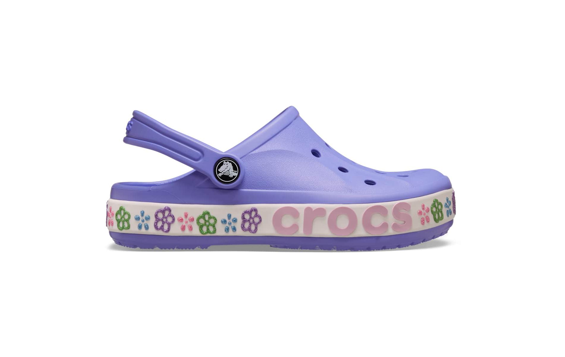 Crocs Toddler Bayaband Flower Clogs