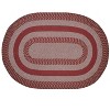Newport Braid Collection 100% Polypropylene Stripe Pattern Reversible Indoor Utility Rug - Better Trends - 2 of 3