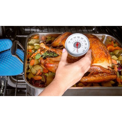 OXO Analog Leave In Meat Thermometer, Gray