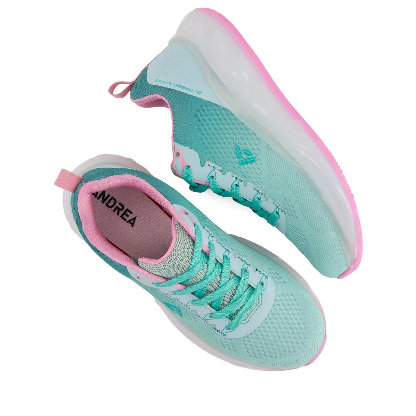 Женские кроссовки Andrea Sport Sneakers 90508-3896761 Green 5, цвет: Зелёный — фото 3
