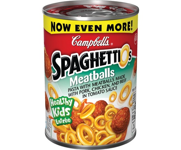 Campbell's&#174; SpaghettiOs&#174; with Meatballs 14 oz