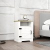 Accent Cabinet Farmhouse Modern with Storage Cabinet for Bedroom or Living Room 18.78"W - 3irtyhousy - 2 of 4