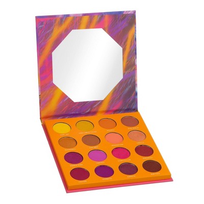 Color Story 16 Shade Pressed Pigment Eyeshadow Palette - Escapism - 0.54oz