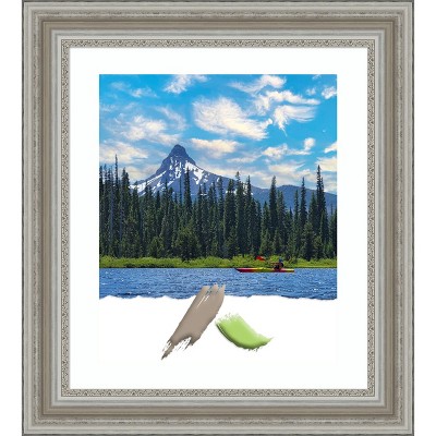 Classic Silver Polystyrene Wall Picture Frame