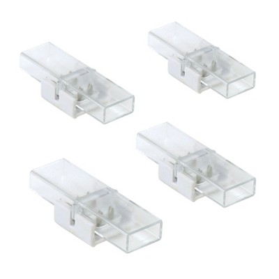 Armacost Lighting 2 Pin IP67 Outdoor LED Strip Light Tape to Tape Splice Connectors 4pk Light Accessory