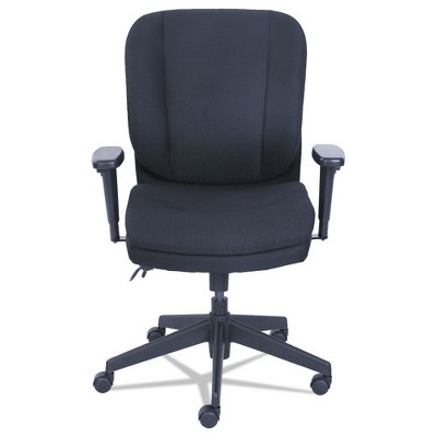 Cosset Executive Swivel Task Chair with Memory Foam, Black