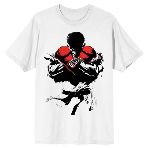 Street Fighter White T Shirt L