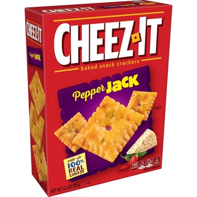 Cheez-It Pepper Jack Baked Snack Crackers - 12.4oz