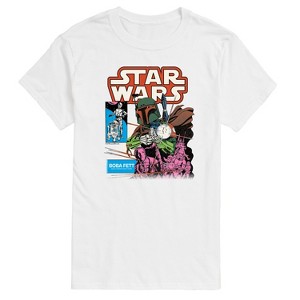 Men's - Star Wars - Boba Fett Comic Cover Short Sleeve Graphic T-Shirt - 1 of 3