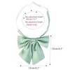 INSPIRE CHIC Women's Adjustable Solid Pre-Tied Bow Tie - 2 of 4