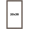 PosterPalooza | Ornate Black Picture Frame - UV Acrylic, Foam Board Backing, Hanging Hardware - 2 of 4
