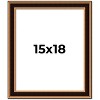PosterPalooza | Weathered Gold Picture Frame - UV Acrylic, Foam Board Backing, Hanging Hardware - 2 of 4