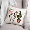 Creative Products Feliz Navidad Llama 16 x 16 Spun Poly Pillow - 3 of 3