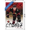 Trends International NHL Ottawa Senators - Brady Tkachuk 21 Framed Wall Poster Prints - 3 of 4