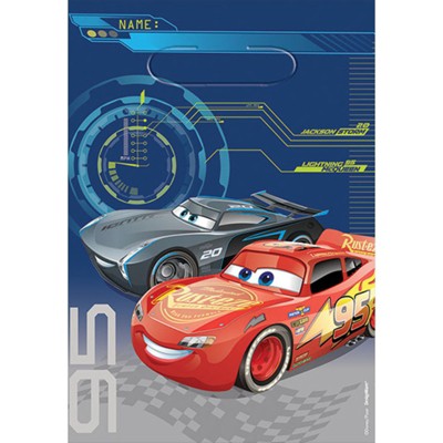 Birthday Express Disney Cars 3 Treat Bags - 8 Pack