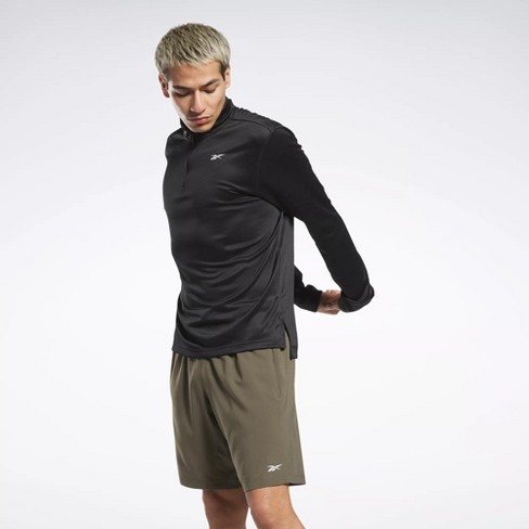 Quarter zip deals workout top