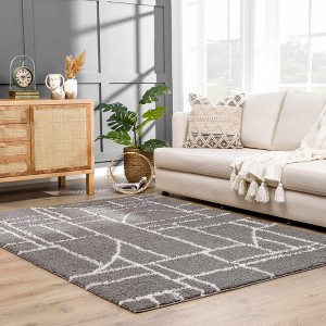 Hauteloom Andia Charcoal Area Rug - 1 of 4