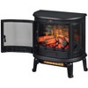 Duraflame Black Curved Front 3D Infrared Electric Fireplace Stove with Remote Control - DFI-7117-01 - image 4 of 4