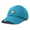 Dalix Cappuccino Embroidered Coffee Brew Cotton Dad Hat Baseball Cap Womens - 4 of 4