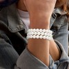 Ross-Simons Cultured Pearl Jewelry Set: 3 Stretch Bracelets Size - 2 of 4
