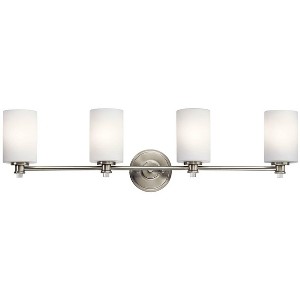 Kichler Joelson 34" Wide 4-Light Brushed Nickel Bath Light - 1 of 1