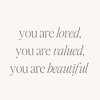 Mantra Jewelry - You Are Loved, You Are Valued, You Are Beautiful (within) - 2 of 4